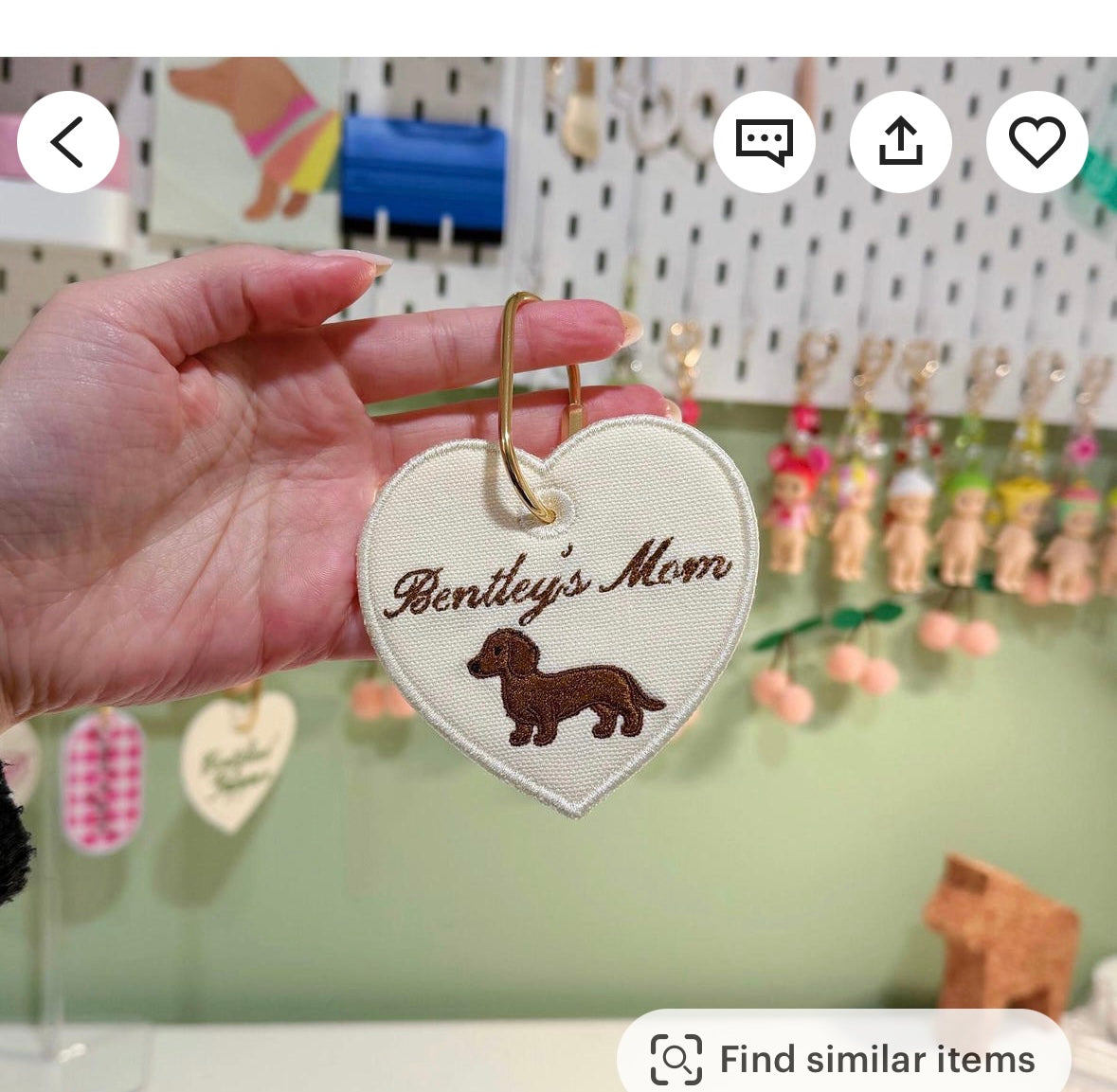 Embroidered Custom Bag Tag